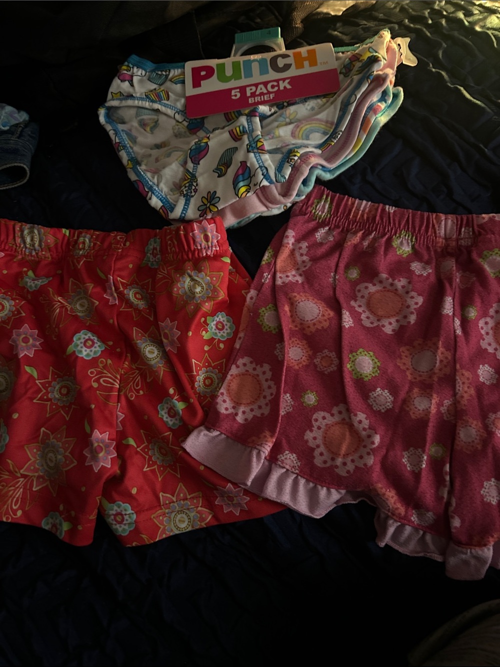Sugar Punch Couture Girls Pink and Red Pajama Bottoms
